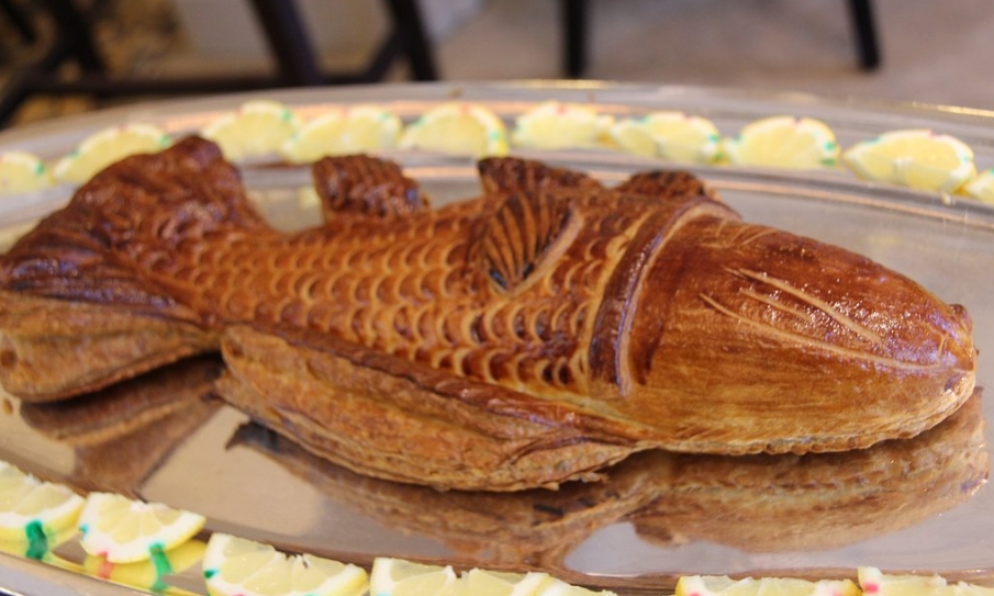 Пирог в виде рыбы из Paul Bocuse Restaurant